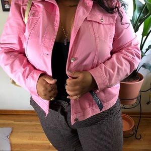 Brand New Pink Chaps Denim jacket w tags!